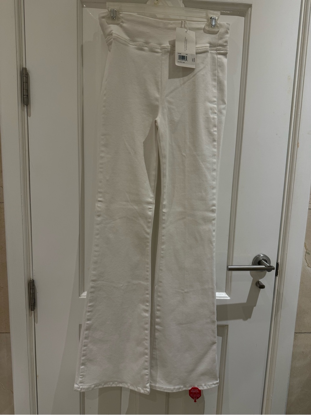 Frame Denim White Flare Jeans